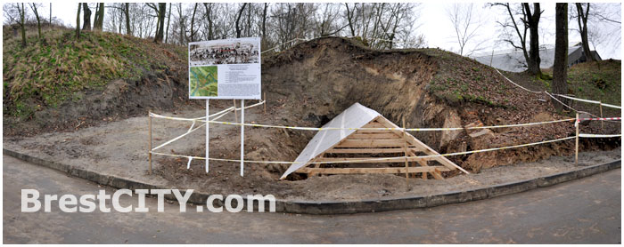 Раскопки в Брестской крепости законсерсированы до весны. Берестейский замок