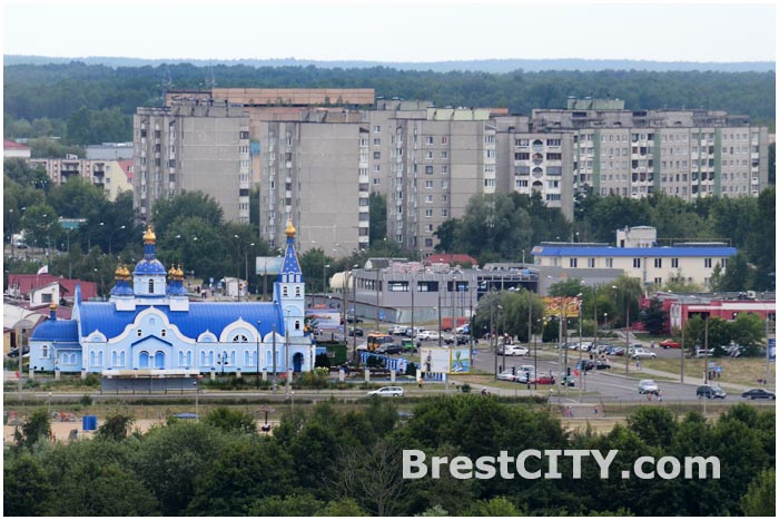 Фотографии Бреста в высоты 14 этажа дома на Советской конституции и улицы Московской