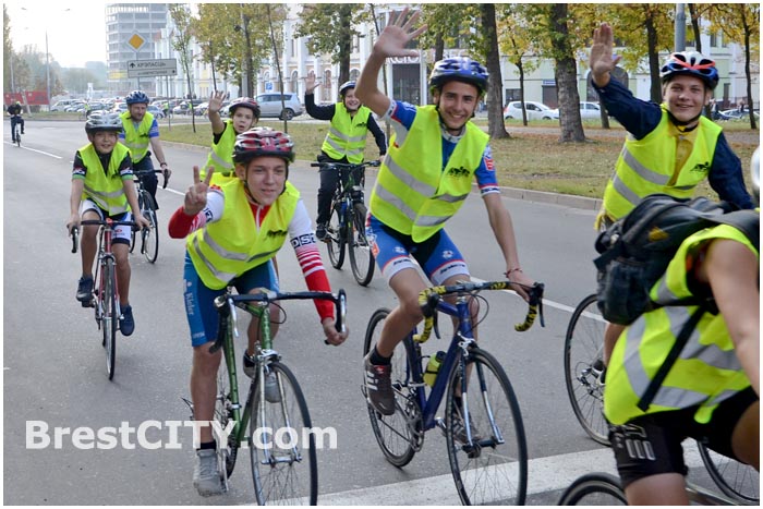 Велопробег в Бресте 21 сентября 2014