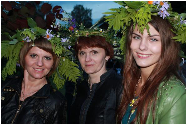Как празднуют купальскую ночь в Кобриском районе Беларуси
