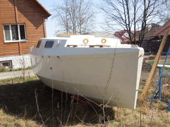 Дмитрий Суярков строит яхту для кругосветного путешествия