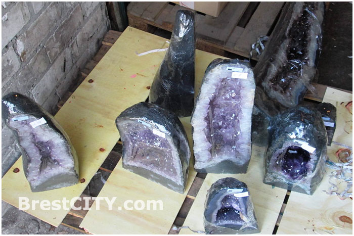 Уникальные минералы из Бразилии задержаны на Таможне в Бресте