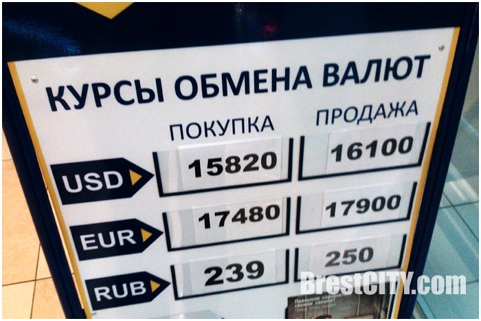 Курс доллара в Беларуси превысил 16 тысяч рублей