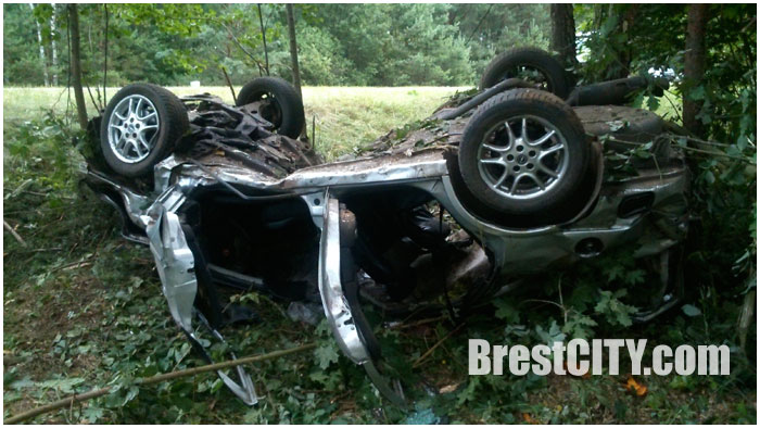 Авария в Ганцевичском районе 9 июля 2015