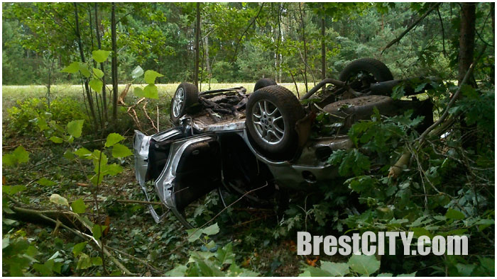 Авария в Ганцевичском районе 9 июля 2015