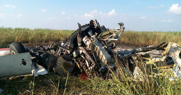 Возле Бреста разбился самолет МЧС. 2 человека погибло