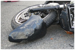 Мотоциклист сбил пьяного пешехода