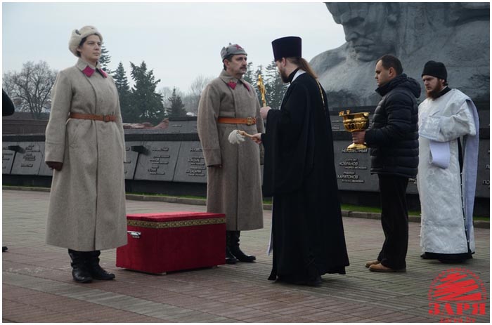 В Брестской крепости увековечили память неизвестных защитников. 17 декабря 2015