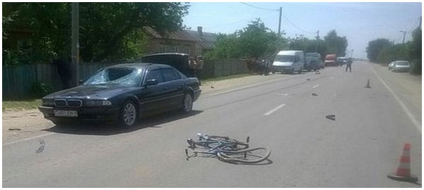 В деревне Ольшаны насмерть сбили велосипедиста
