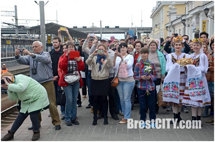 Поезд «Цветы Великой Победы» в Бресте