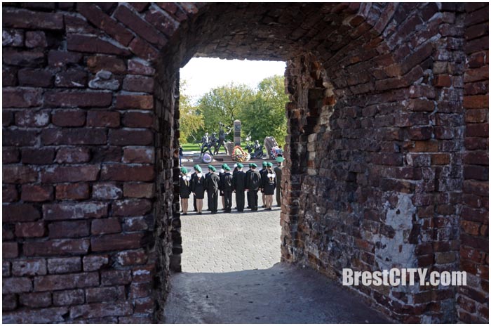 Ученики 5 классов 31 школы в Брестской крепости стали кадетами 29.09