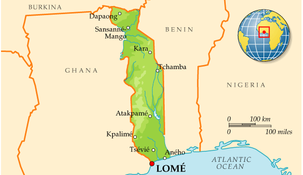 Государство Того в Западной Африке