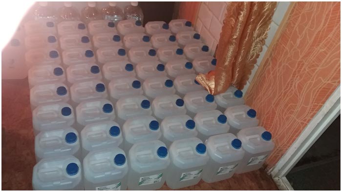 Более 800 литров спирта обнаружено сотрудниками ОБЭП