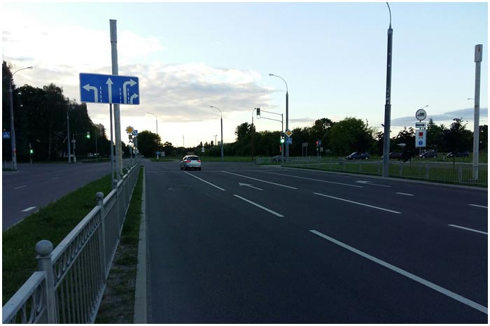 На перекрестке Гоголя-Зубачева в Бресте изменена организация дорожного движения