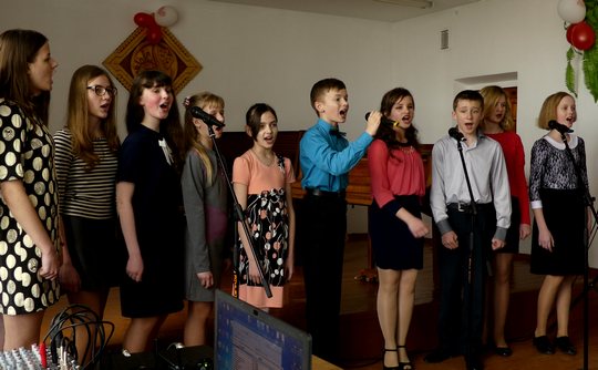 Концерт в школе искусств города Кобрина 17 апреля 2016
