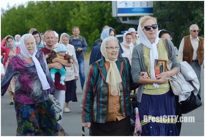 Крестный ход в Бресте 10 июля 2016. Фото BrestCITY.com