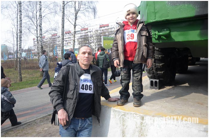 Пробег память в Бресте в парке воинов-интернационалистов 26 марта