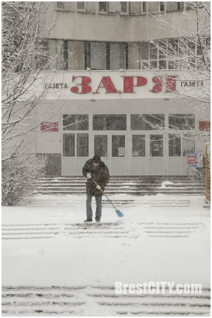 Зимние фотографии Бреста. Февраль 2016. Фото BrestCITY.com