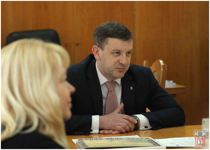 Встреча с председателями советом молодежи в Московской администрации Бреста