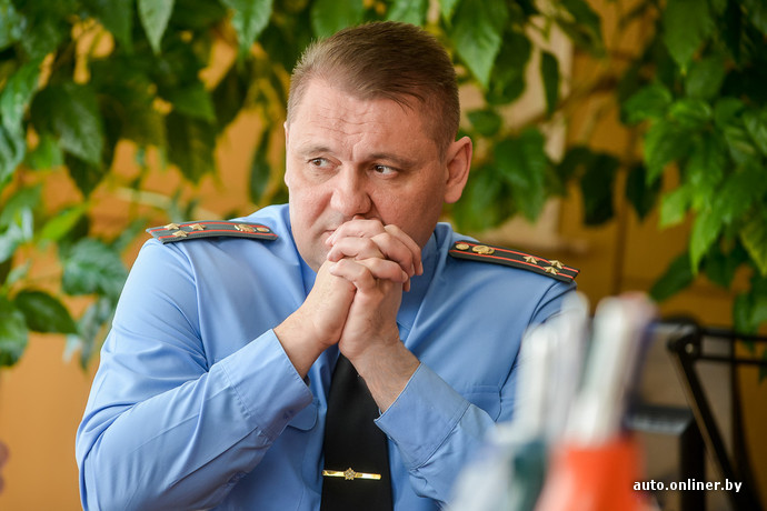 Сергей Талатай. Начальник Брестского областного ГАИ