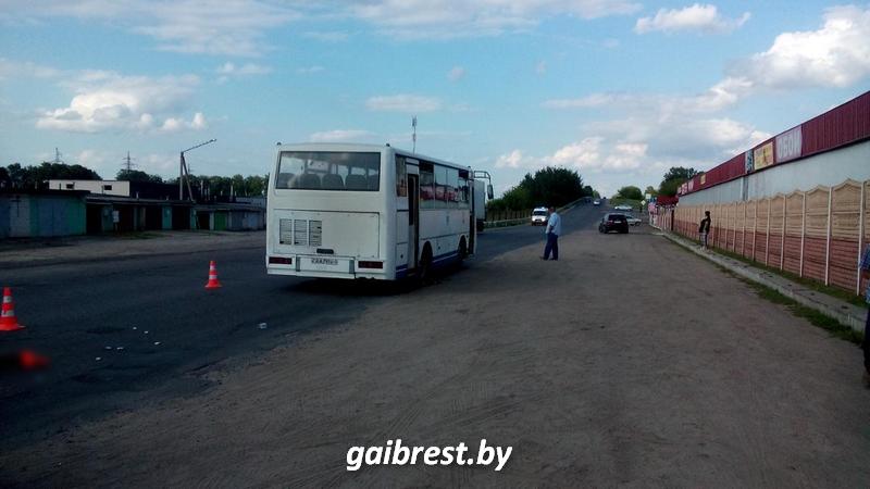 В Барановичах автобус сбил пешехода