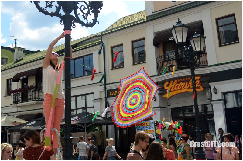 Всемирный день вязания в Бресте 10 июня