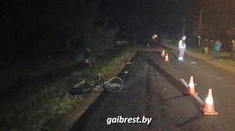 В Каменецком районе насмерть сбили велосипедиста