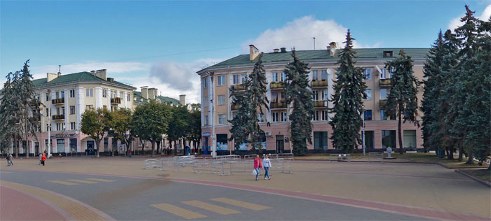 Как будет выглядеть площадь Ленина после удаления старых деревьев