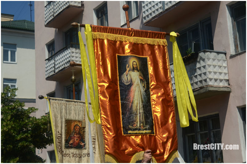 Шествие католиков в Бресте 18 июня 2017. Фото BrestCITY.com