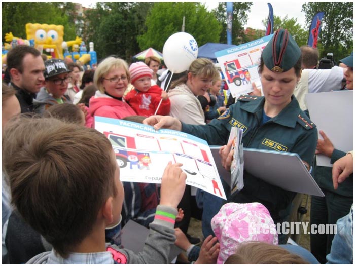 День защиты детей в Ленинском районе Бреста