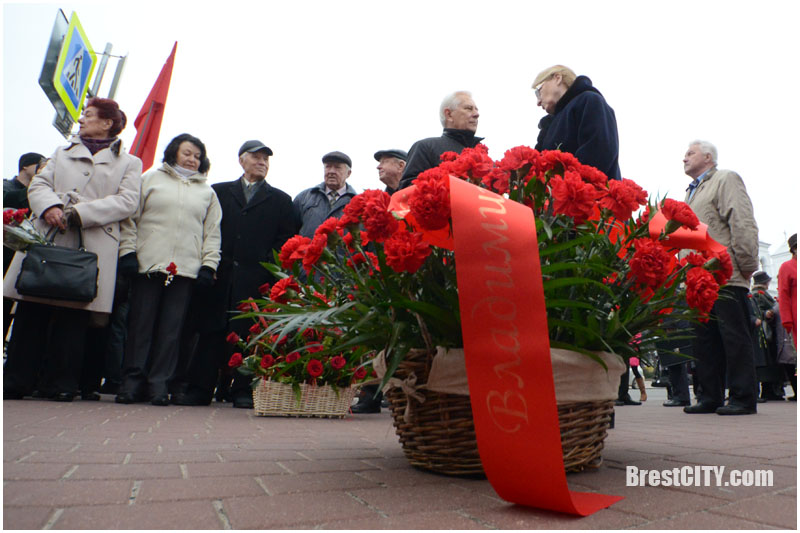 100 лет Октябрьской революции в Бресте