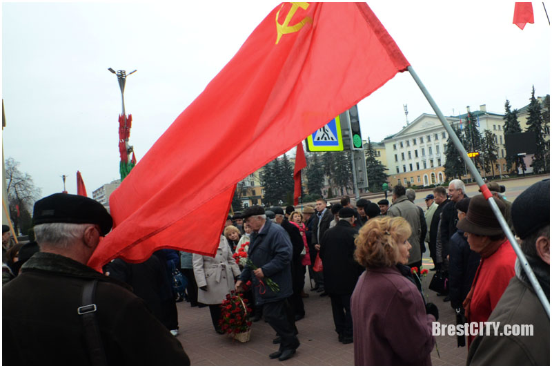 100 лет Октябрьской революции в Бресте