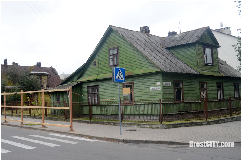 Снос домов на улице Леваневского в Бресте
