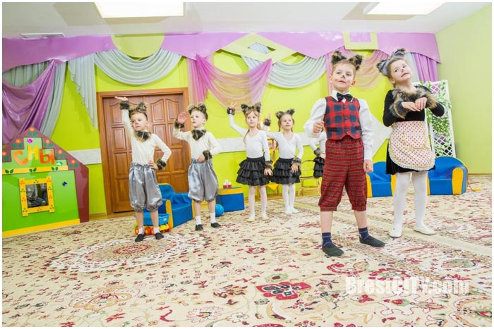 Театральный фестиваль в детском саду Бреста