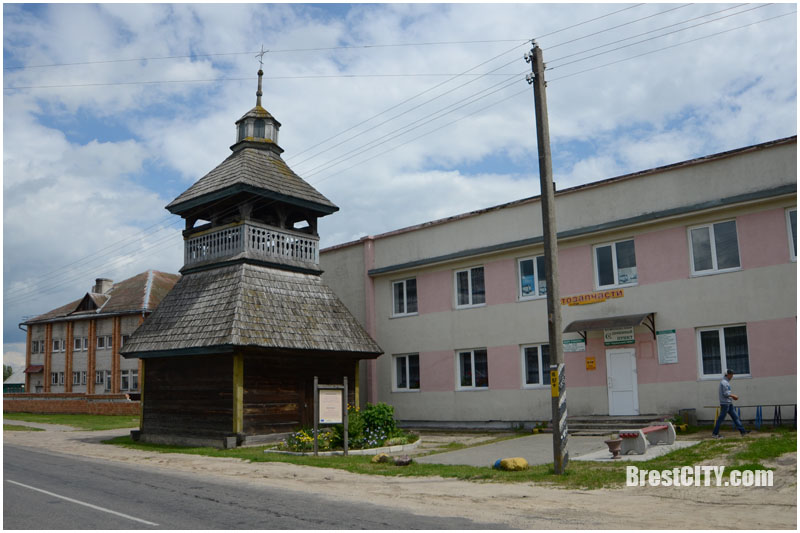 Колокольня в деревне Шерешево Пружанского района. Фото BrestCITY.com