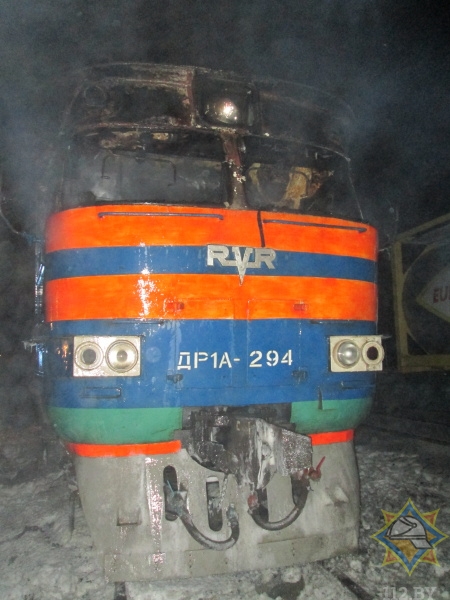 Пожар в поезде Брест-Пинск
