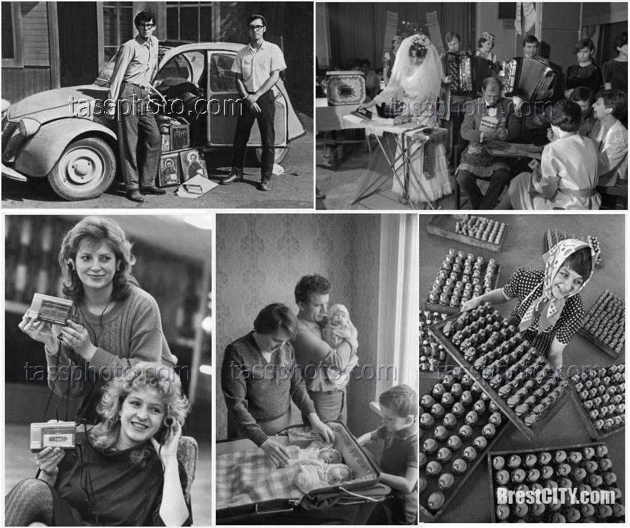 Советский Брест в фотохронике ТАСС 60-80 года 20 века