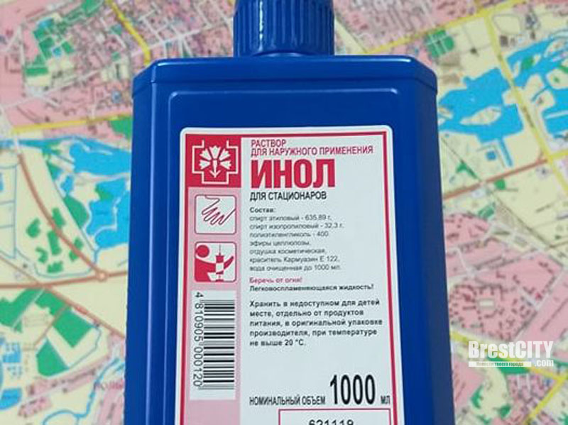 23 тонны антисептика ежедневно будут выпускать ликеро-водочные заводы в Беларуси.
