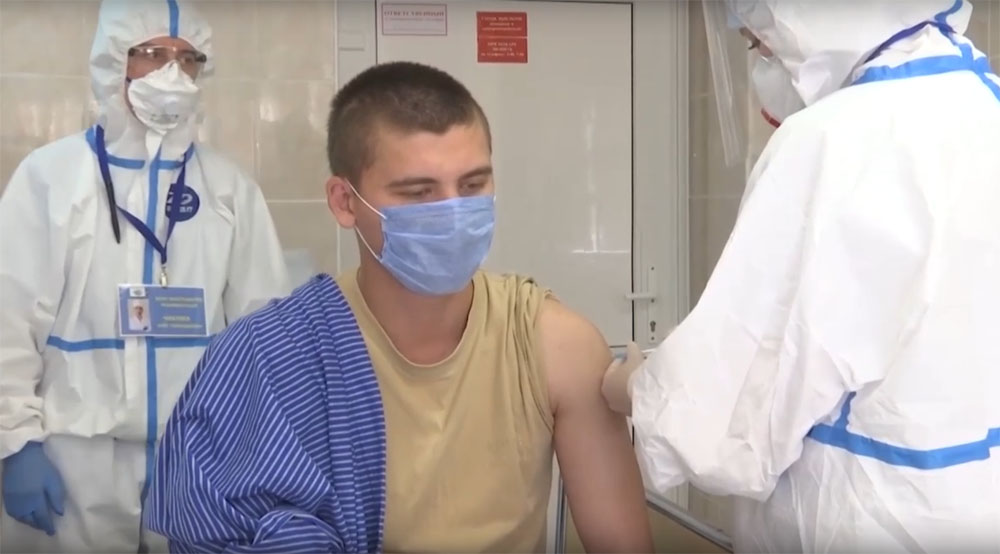 18名俄罗斯志愿者接种了SARS冠状病毒二号冠状病毒疫苗