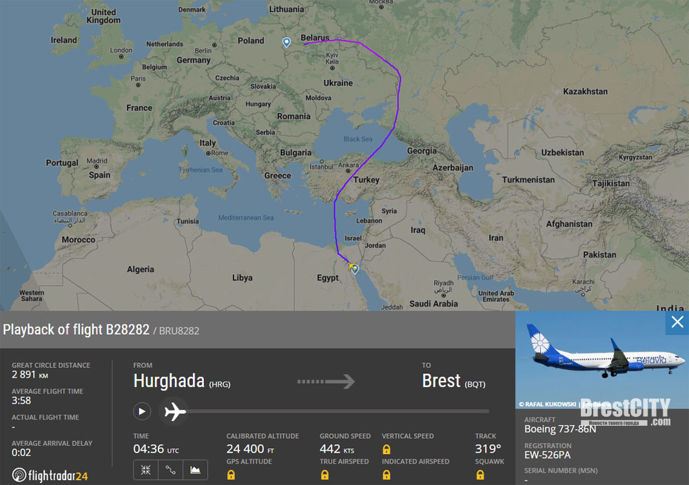 Минск стамбул карта полета