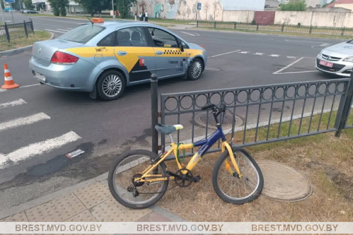 Ребенок попал в дтп на велосипеде