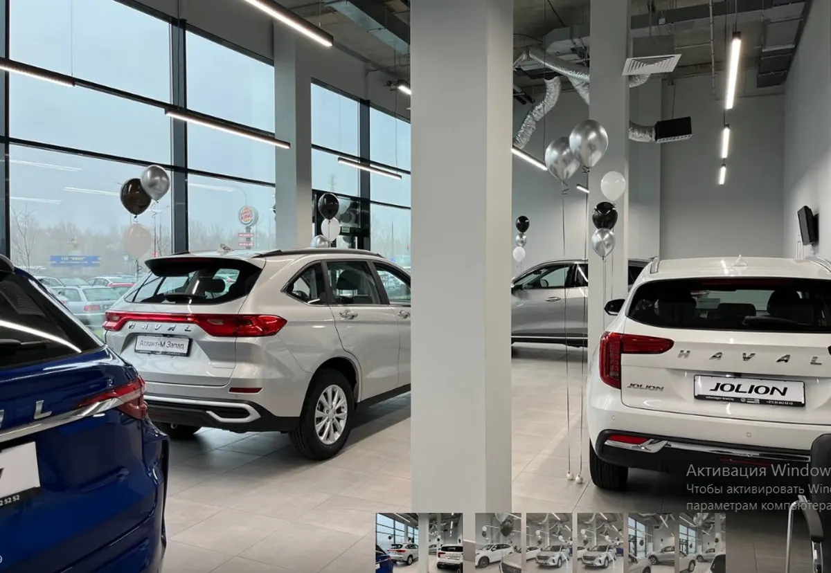 Новый автосалон HAVAL на Варшавке в Бресте. Какие машины здесь представлены