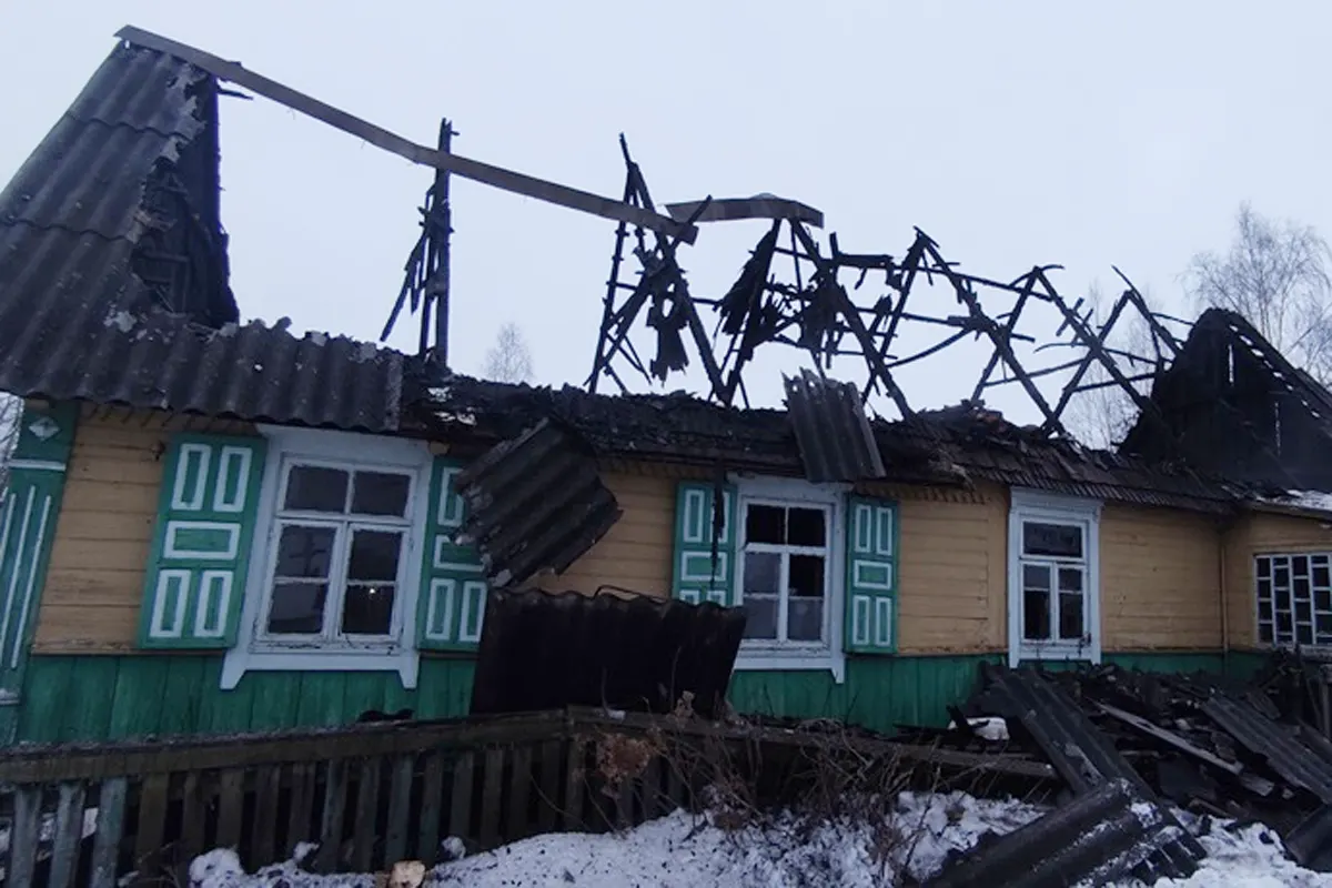 Пожар в деревне Свираны Барановичского района - погиб мужчина