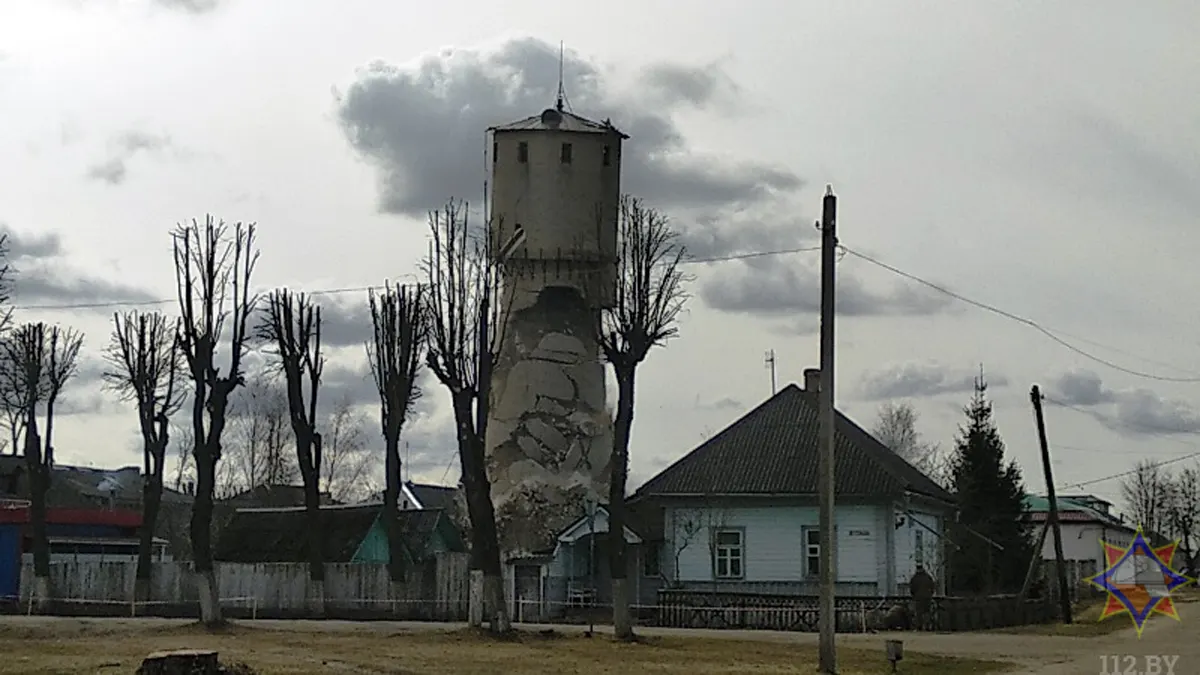 Водонапорная башня Рожновского 50 м3 2400х1200х24500 по ТУ 4х5