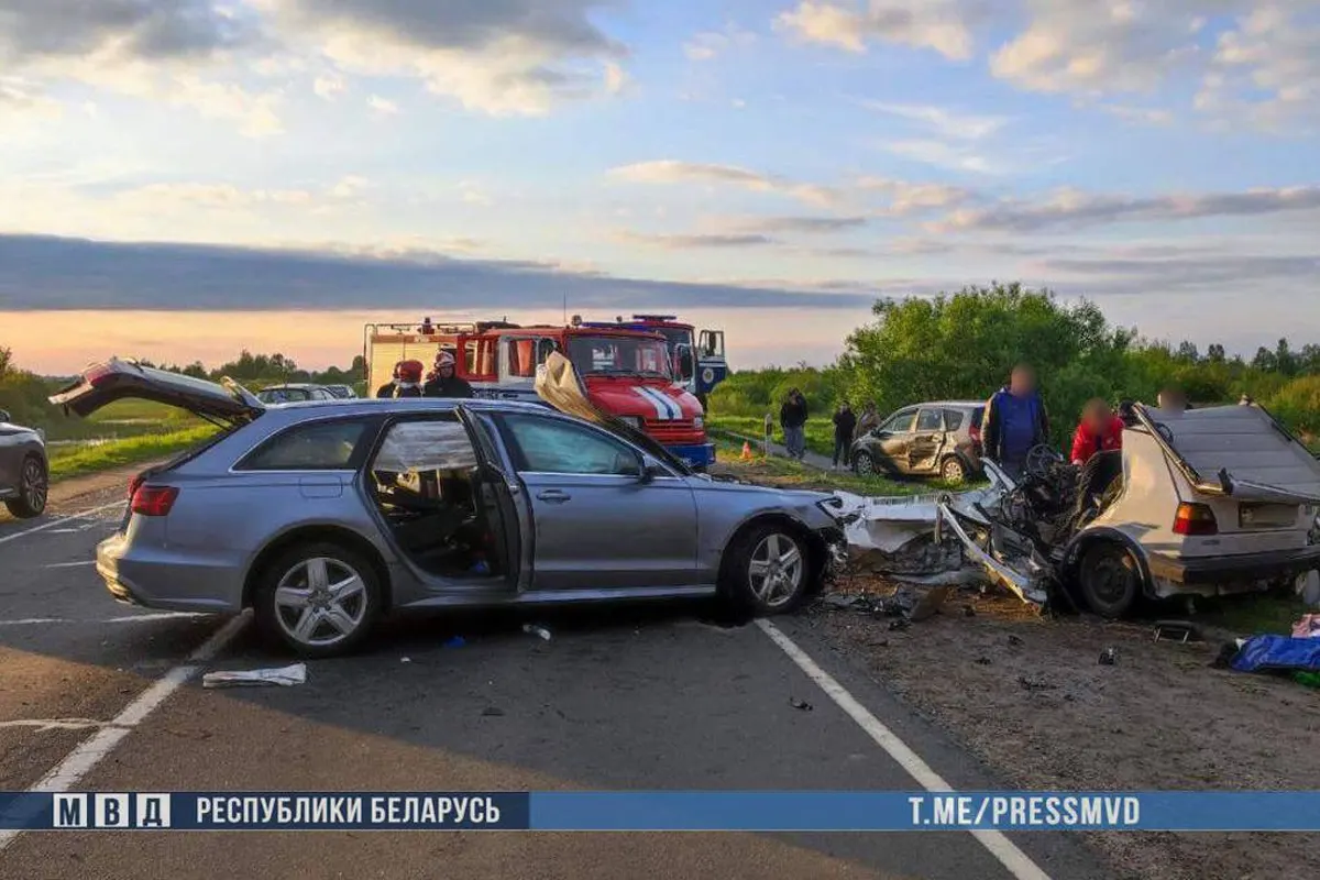 Жуткое ДТП в Пинском районе (4 авто): двое погибших