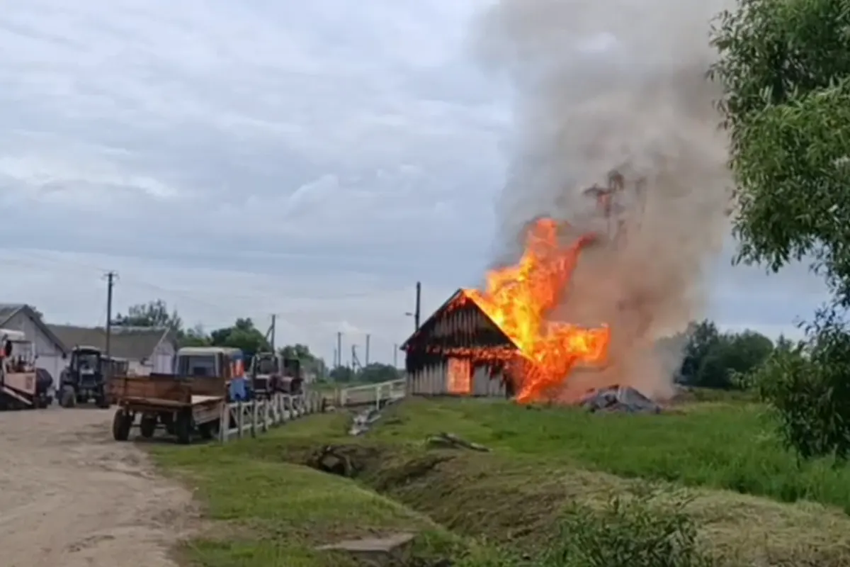 Пожары в Беларуси сегодня. Фото, видео. Последние новости