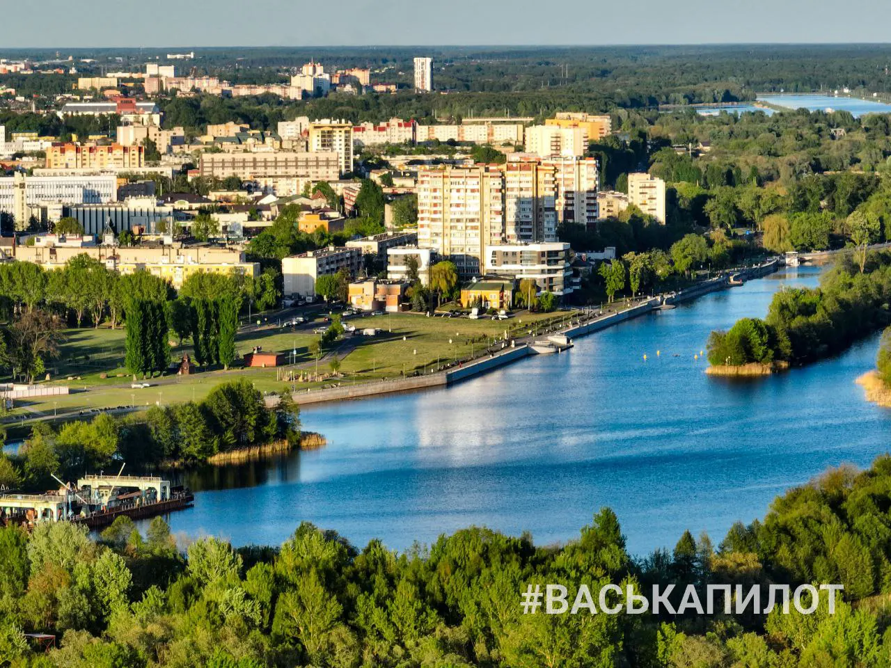 Брестская крепость с высоты накануне 9 мая 2025