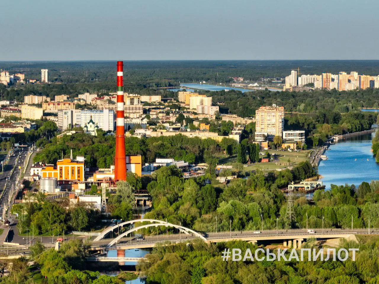 Брестская крепость с высоты накануне 9 мая 2025