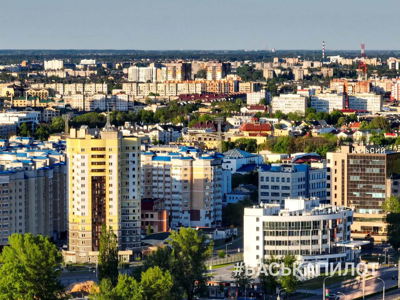 Брестская крепость с высоты накануне 9 мая 2025