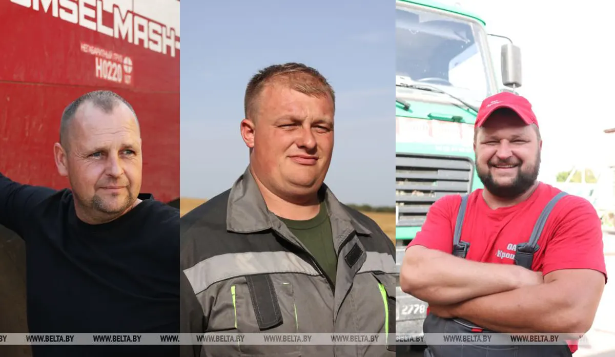 Герои жатвы из Барановичского района о рекордах, планах и мечте Герои жатвы из Барановичского района о рекордах, планах и мечте